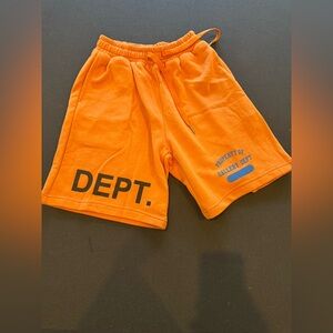 Vibrant Orange Athletic Shorts